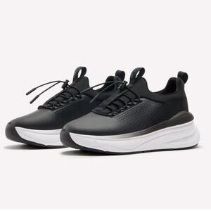 CLOVE Women's Supercush Forte Platform Comfort Sneakers Night Shift Black Size 7